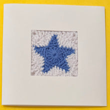 Load image into Gallery viewer, Handmade Crochet Cards by Emily - Strawberry/Star

