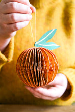 Load image into Gallery viewer, Honeycomb Orange Decoration

