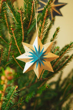 Load image into Gallery viewer, Golden Star Screen Printed Decoration
