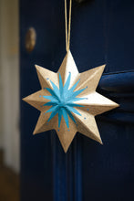 Load image into Gallery viewer, Golden Star Screen Printed Decoration
