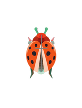 Load image into Gallery viewer, 3D Wall Art - Ladybird
