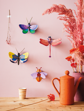 Load image into Gallery viewer, 3D Wall Art - Blue Copper Butterfly
