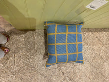 Load image into Gallery viewer, Linen Cushion - Heaven Blue + Ironstone
