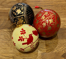 Load image into Gallery viewer, Paper Mache Baubles
