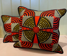 Load image into Gallery viewer, African Batik Cushion - Square
