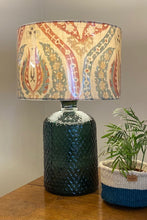 Load image into Gallery viewer, Honeycomb Bottle Lamp - Olive
