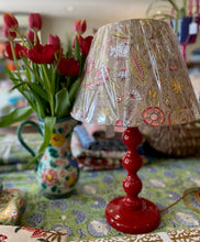 Load image into Gallery viewer, Small Bobbin Lamp - Red
