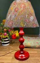 Load image into Gallery viewer, Small Bobbin Lamp - Red
