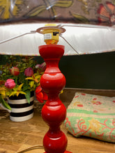 Load image into Gallery viewer, Small Bobbin Lamp - Red
