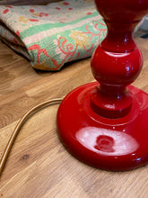 Load image into Gallery viewer, Small Bobbin Lamp - Red
