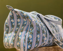 Load image into Gallery viewer, Block-printed and Quilted Overnight Bag.

