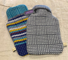 Load image into Gallery viewer, Hand-Woven Hot Water Bottle
