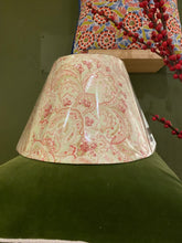 Load image into Gallery viewer, Medium Cone Lampshade - Raspberry Swirl
