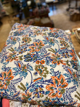 Load image into Gallery viewer, Hand Block-Printed Quilted Throw - Pink Lotus Flower
