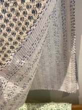 Load image into Gallery viewer, Printed Kantha Throw - Blue Lotus
