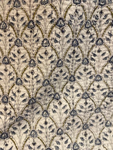 Load image into Gallery viewer, Printed Kantha Throw - Blue tile
