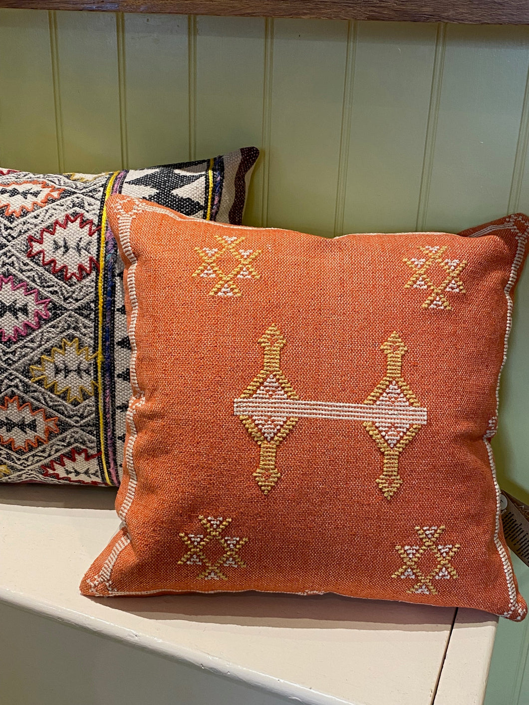 Salah Embroidered cushion