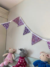 Load image into Gallery viewer, Liberty Fabric Bunting
