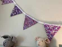 Load image into Gallery viewer, Liberty Fabric Bunting
