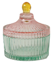Load image into Gallery viewer, Glass “Bonbonniere” Lidded Jar
