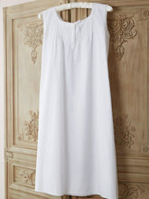 Load image into Gallery viewer, Sleeveless Nightdress - Pintuck
