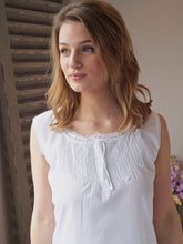Load image into Gallery viewer, Sleeveless Nightdress - Pintuck
