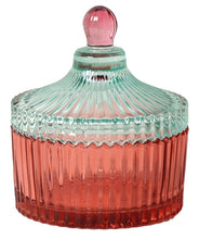 Load image into Gallery viewer, Glass “Bonbonniere” Lidded Jar
