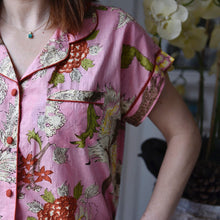 Load image into Gallery viewer, Pink Lily Short Pyjamas
