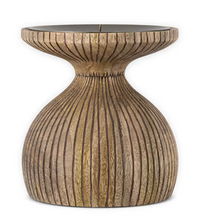 Load image into Gallery viewer, Omari Mango Wood Candlestick

