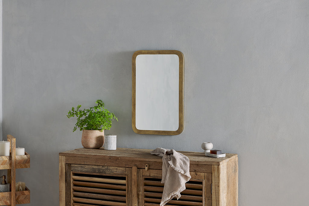 Ungura Small Round Mirror