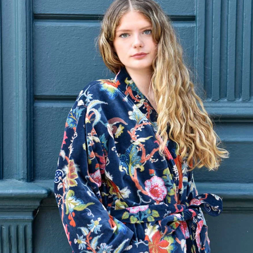 Velvet Dressing Gown