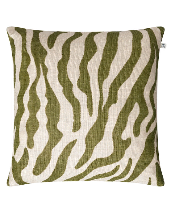 Linen Cushion - Zebra