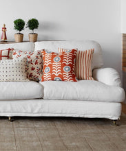 Load image into Gallery viewer, Linen Cushion - Alok Rust

