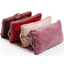 Load image into Gallery viewer, Velvet Rectangular Cushion with Border
