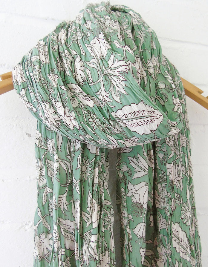 Crinkled Dupatta Scarf