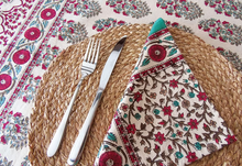 Load image into Gallery viewer, Block Printed Napkins
