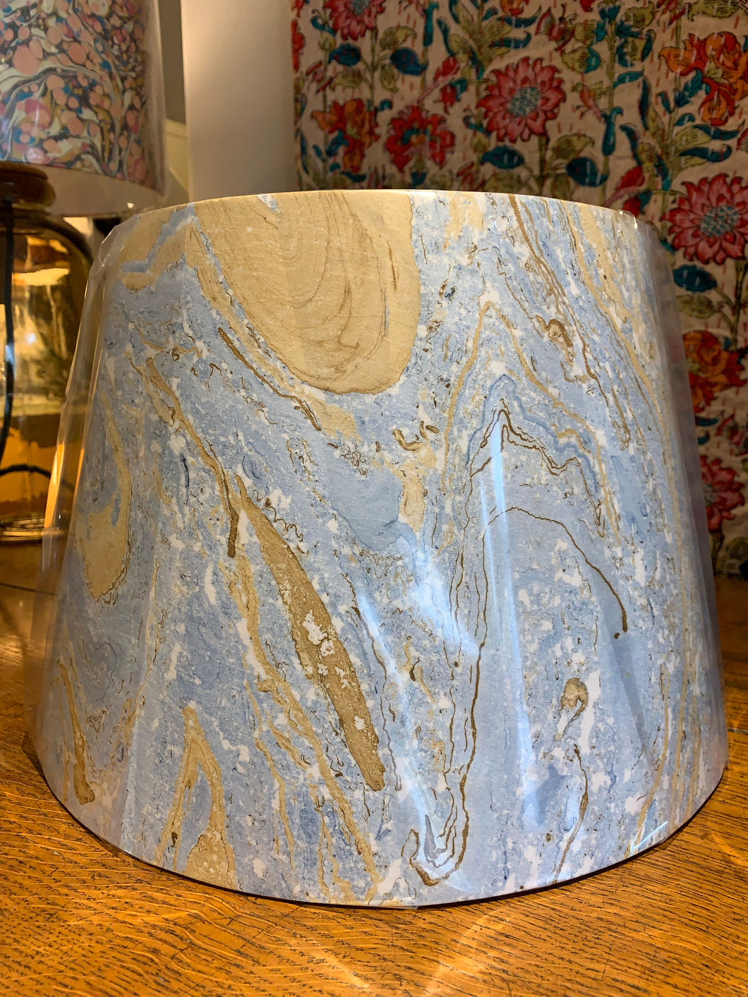 Empire Lampshade - Medium  “Low Tide”