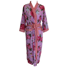 Load image into Gallery viewer, Cotton kimono - Lilac Rose
