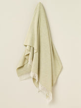Load image into Gallery viewer, Merino Lambswool Blanket- Herringbone Rust

