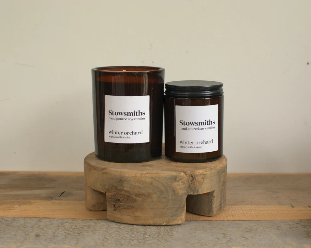 Apothecary Jar Candle by Stowsmiths