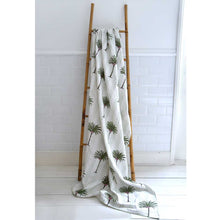 Load image into Gallery viewer, Kantha Throw - Palm Trees
